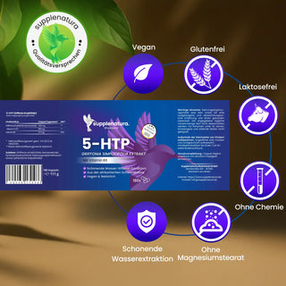 5-HTP Etikett