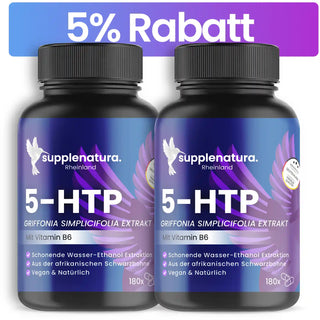 5 HTP Titelbild supplenatura 5% Rabatt