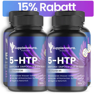 5 HTP Titelbild supplenatura 15% Rabatt
