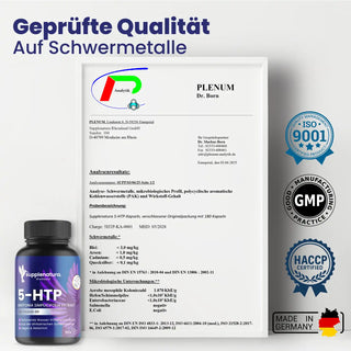 Sicheres 5-HTP gegen Schwermetalle