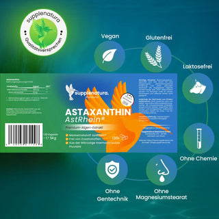Astaxanthin Inhaltsstoffe
