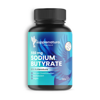 Natriumbutyrate mit Kapseln - Titelbild