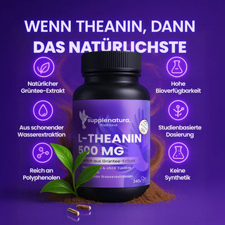 Einzigartiges L-Theanin aus Wasserextraktion