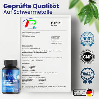 L-Glutathion (reduziert) - hochdosierte Kapseln