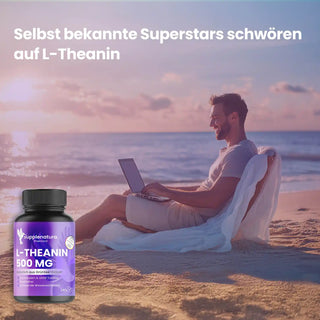 L-Theanin Kapseln - 500mg - Natürlich aus Grüntee