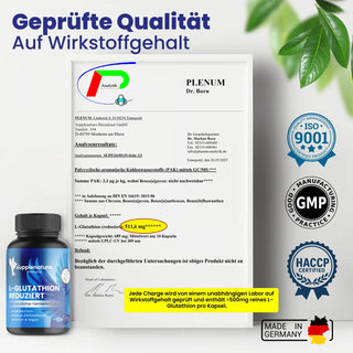 L Glutathion Wirkstoffanalyse