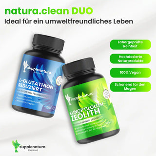 L-Glutathion Zeolith Entgiftung Bundle