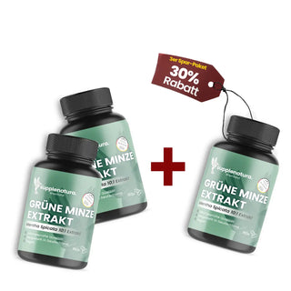Grüne Minze Titelbild 3er Sparpaket