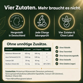 Mutterkraut Komplex Zutaten