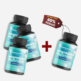 Magnesium Bisglycinat Rabatt 4 Stück