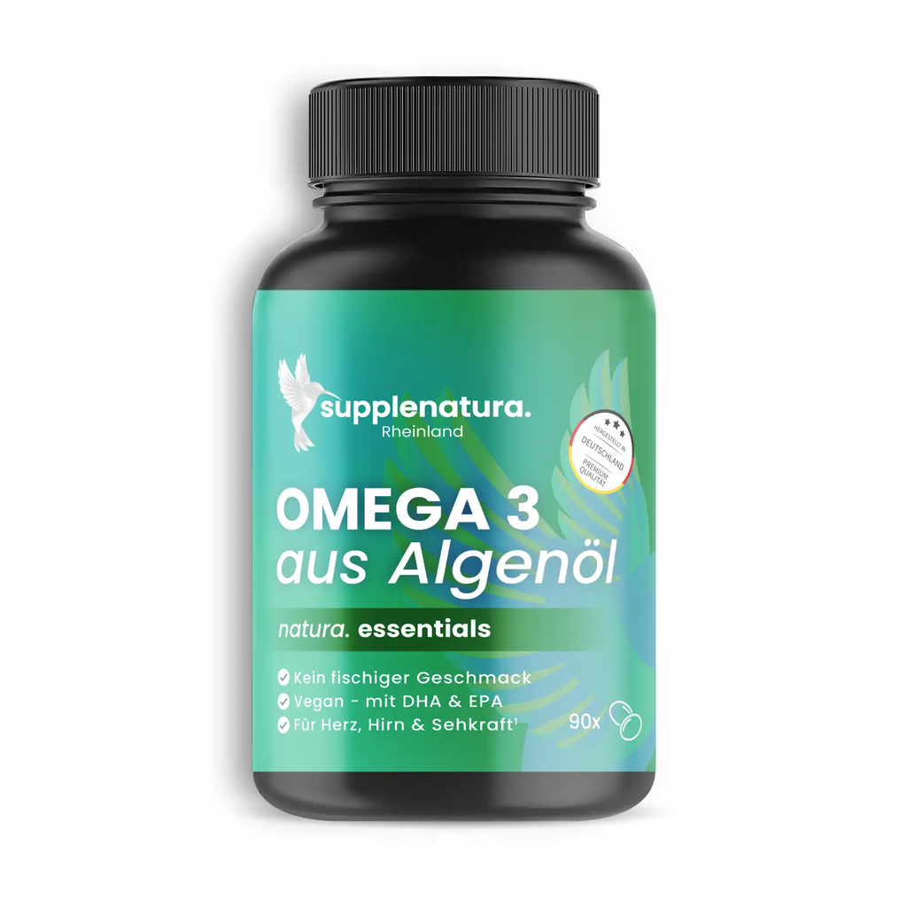 Omega-3-Algenöl - Softgel Kapseln