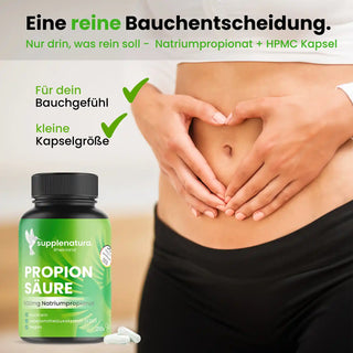 Wirkungen und Nebenwirkungen Propionsäure
