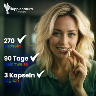 Teufelskralle Extrakt - 270 Kapseln | Mit 2.7% Harpagoside