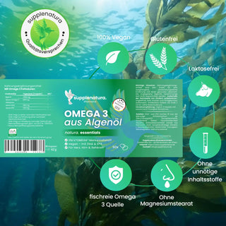 Omega 3 Algenöl - Softgel Kapseln - life's™ OMEGA