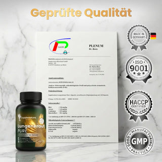 Lungenkraut - 400mg Kapseln - hochdosierter Extrakt